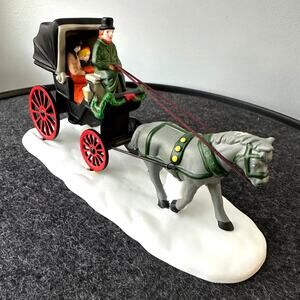 Department 56 Heritage Village Accessory-"Central Park Carriage" #59790.